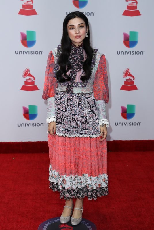 MON LAFERTE at Latin Grammy Awards 2017 in Las Vegas 11/16/2017