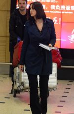 MONICA BELLUCCI Arrives at Airport in Sydney 11/23/2017