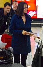 MONICA BELLUCCI Arrives at Airport in Sydney 11/23/2017