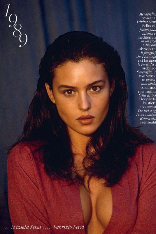MONICA BELLUCI in Elle Magazine, Italy December 2017