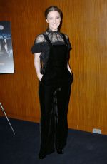 MORFYDD CLARK at The Man Who Invented Christmas Premiere in London 11/23/2017