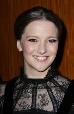 MORFYDD CLARK at The Man Who Invented Christmas Premiere in London 11/23/2017