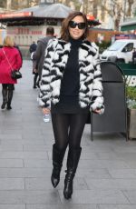 MYLEENE KLASS Arrives at Global Radio in London 11/22/2017