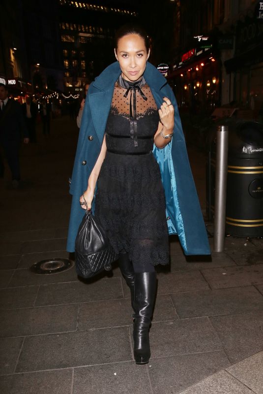 MYLEENE KLASS Out and About in London 11/15/2017