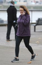 NADIA SAWALHA Out and About in London 11/09/2017