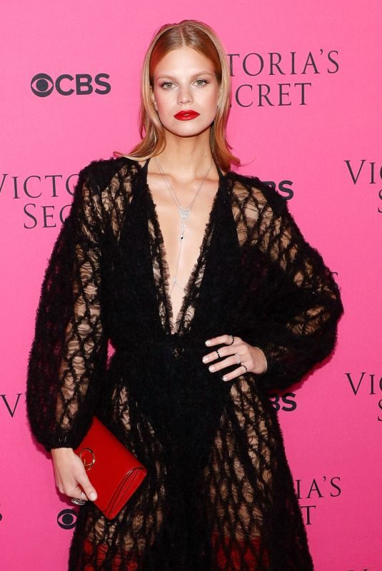 NADINE LEOPOLD at 2017 Victoria’s Secret Fashion Show Viewing Party in New York 11/28/2017