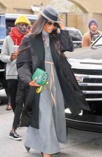 NAOMI CAMPBELL Out in New York 11/10/2017