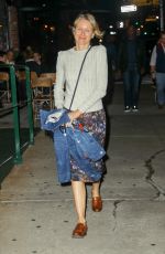 NAOMI WATTS Night Out in New York 11/02/2017