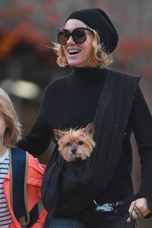 NAOMI WATTS Out in New York 11/03/2017