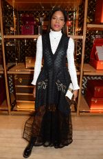 NAOMIE HAARRIS at Louis Vuitton x Vogue Party in London 11/21/2017
