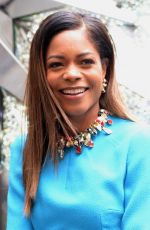NAOMIE HARRIS at Swarovski Star Photocall at Rockefeller Center in New York 11/16/2017