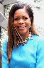 NAOMIE HARRIS at Swarovski Star Photocall at Rockefeller Center in New York 11/16/2017