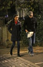 NAOMIE HARRIS Leaves a Restaurant in London 11/07/2017