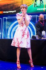 NATALIA DYER at Playstation Stand at Paris Games Week 2017 in Paris 11/02/2017