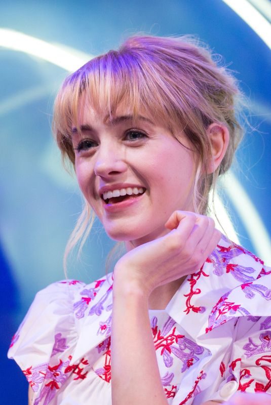 NATALIA DYER at Playstation Stand at Paris Games Week 2017 in Paris 11/02/2017