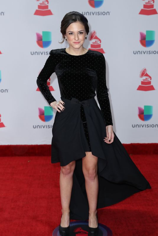 NATALIA RAMIREZ at Latin Grammy Awards 2017 in Las Vegas 11/16/2017