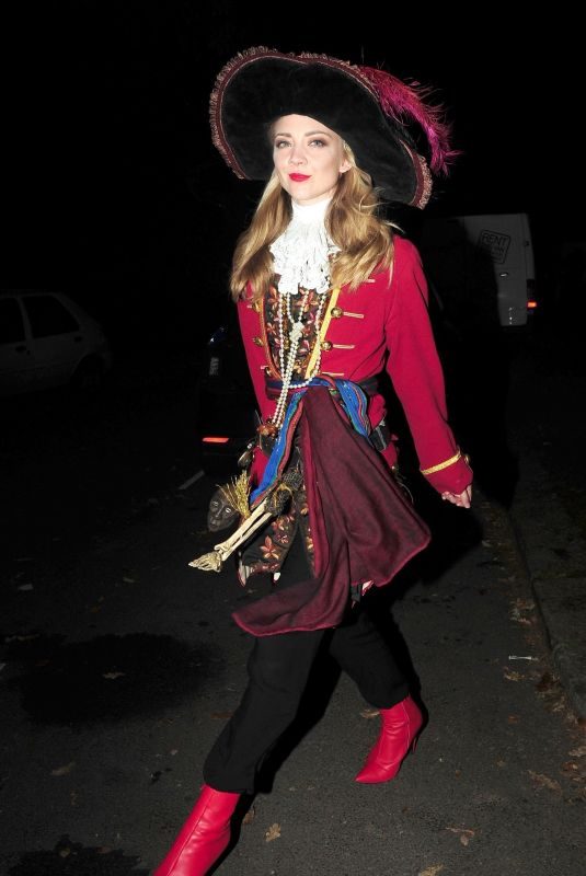 NATALIE DORMER at Jonathan Ross’s Halloween Party in London 10/31/2017