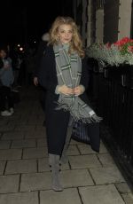 NATALIE DORMER Leaves Haymarket Theatre in London 11/27/2017