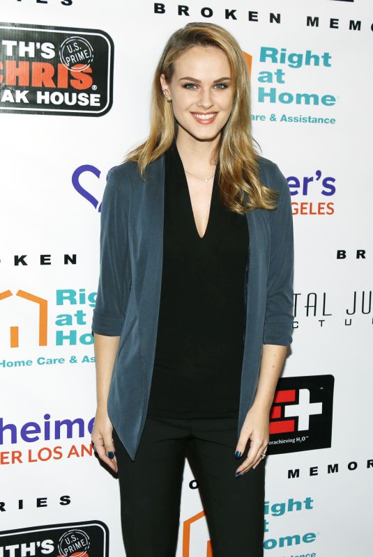 NATALIE FABRY at Broken Memories Premiere in Los Angeles 11/14/2017