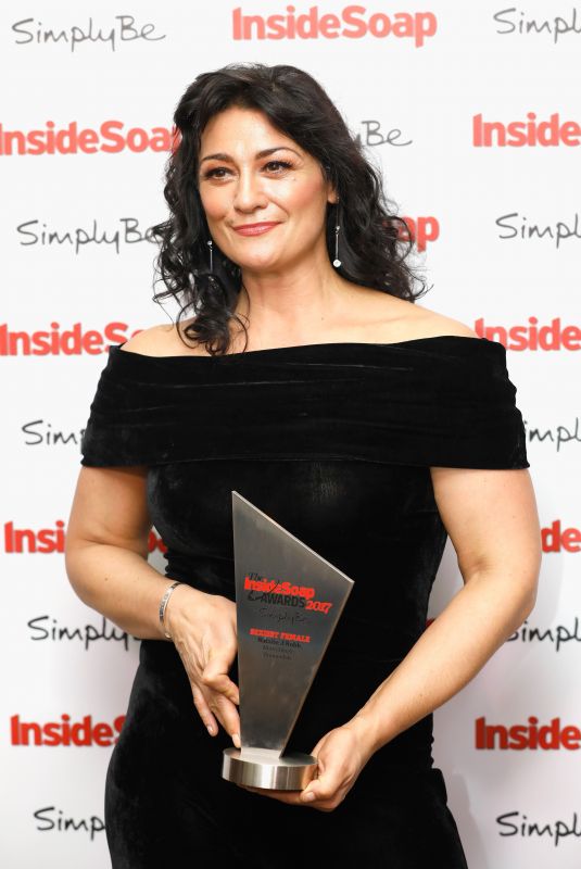 NATALIE J ROBB at Inside Soap Awards 2017 in London 11/06/2017