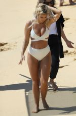 NATASHA OAKLEY in Bikinis on the Set of a Photoshoot in Sydney 11/08/2017