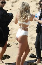 NATASHA OAKLEY in Bikinis on the Set of a Photoshoot in Sydney 11/08/2017