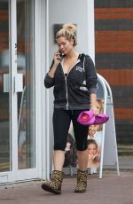 NICOLA MCLEAN Leaves Yoga Class in London 11/09/2017