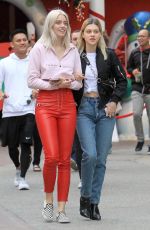 NICOLA PELTZ Out Shopping at The Grove in Hollywood 11/16/2017