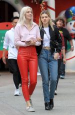 NICOLA PELTZ Out Shopping at The Grove in Hollywood 11/16/2017