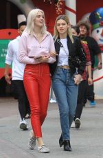 NICOLA PELTZ Out Shopping at The Grove in Hollywood 11/16/2017