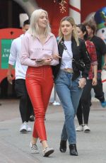NICOLA PELTZ Out Shopping at The Grove in Hollywood 11/16/2017