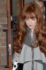 NICOLA ROBERTS Leaves Chiltern Firehouse in London 11/23/2017