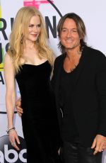 NICOLE KIDMAN at American Music Awards 2017 at Microsoft Theater in Los Angeles 11/19/2017