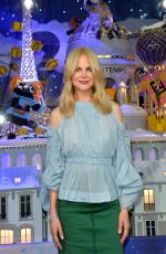 NICOLE KIDMAN at Printemps Christmas Decorations Inauguration in Paris 11/07/2017