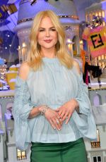 NICOLE KIDMAN at Printemps Christmas Decorations Inauguration in Paris 11/07/2017