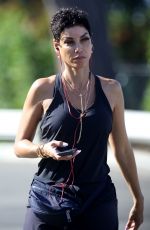 NICOLE MURPHY Heading to a Gym in Santa Monica 11/24/2017