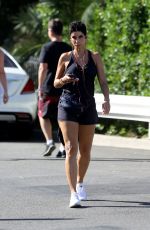 NICOLE MURPHY Heading to a Gym in Santa Monica 11/24/2017