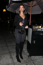 NICOLE MURPHY Leaves Delilah Club in West Hollywood 11/18/2017