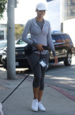 NICOLE MURPHY Out with Her Dog in West Hollywood 11/18/2017