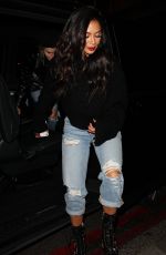 NICOLE SCHERZINGER and ASHLEY ROBERTS Night Out in London 11/02/2017