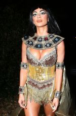 NICOLE SCHERZINGER as Cleopatra at Jonathan Ross’s Halloween Party in London 10/31/2017