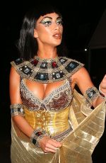 NICOLE SCHERZINGER as Cleopatra at Jonathan Ross’s Halloween Party in London 10/31/2017