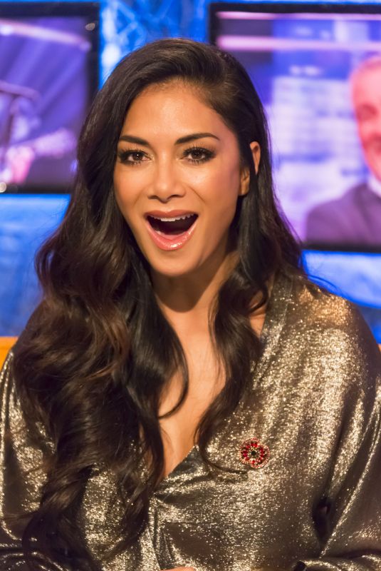 NICOLE SCHERZINGER at Jonathan Ross Show in London 11/11/2017