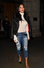 NICOLE SCHERZINGER at Milos Restaurant in London 11/18/2017