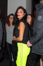 NICOLE SCHERZINGER at Reign Nightclub in London 11/25/2017