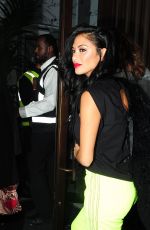 NICOLE SCHERZINGER at Reign Nightclub in London 11/25/2017