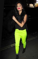 NICOLE SCHERZINGER at Reign Nightclub in London 11/25/2017