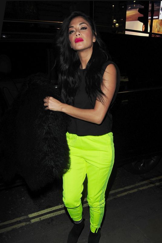 NICOLE SCHERZINGER at Reign Nightclub in London 11/25/2017
