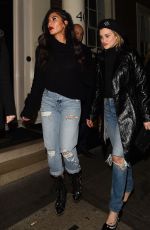NICOLE SCHERZINGER Night Out in London 11/02/2017