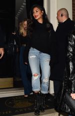NICOLE SCHERZINGER Night Out in London 11/02/2017